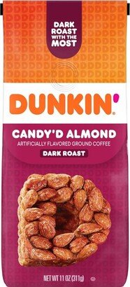 Dunkin' Donuts Dunkin' Candy Almond Ground Dark Roast Coffee - 11oz