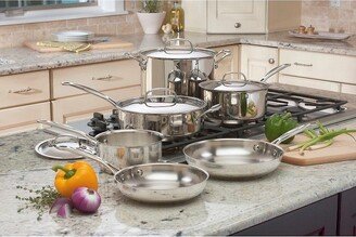 Chef's Classic 10pc Stainless Steel Cookware Set - 77-10