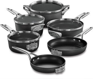 Premier Nonstick with MineralShield 10pc Space-Saving Cookware Set