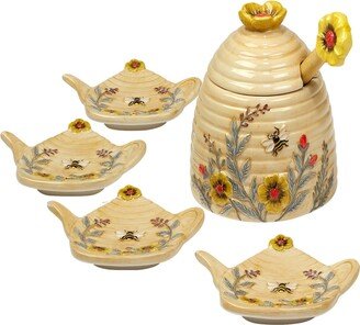 Bee Sweet 3-d Honey Pot with 4 Tea Bags