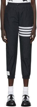 Navy Ripstop 4-Bar Track Pants