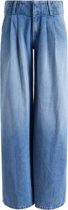 Anders low-rise wide-leg jeans-AA