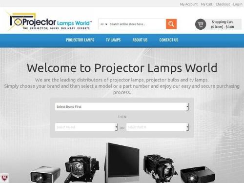 Projector Lamps World Promo Codes & Coupons