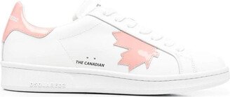 logo-print low-top sneakers-AC