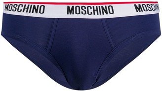 Logo Waistband Briefs-AM