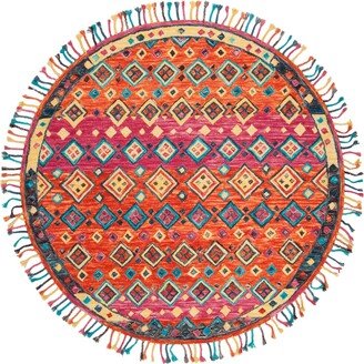 Aurora APN138 5' x 5' Round Area Rug