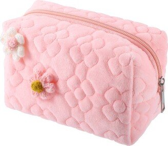 Unique Bargains Travel Makeup Bags and Organizers Pink