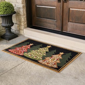 Christmas Forest Door Mat