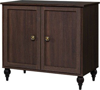 Wellington 2 Door Cabinet Brownish Gray