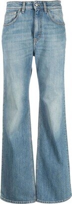 Lexie high-waisted bootcut jeans-AA