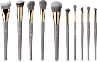 TERRE MERE 10-Piece Complete Makeup Brush Set