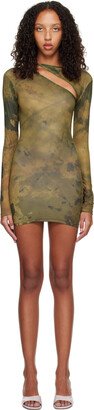 BINYA SSENSE Exclusive Brown Gabriela Mini Dress