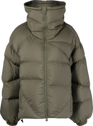 Quilted Padded Jacket-AI