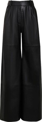 Luminosity Wide Leather Pant