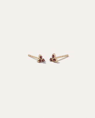 Gemstone Triad Studs