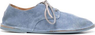 Lace-Up Suede Oxford Shoes-AC