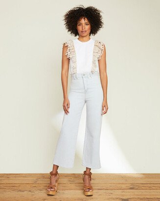 Grant Wide-Leg Jean | Braided Waist