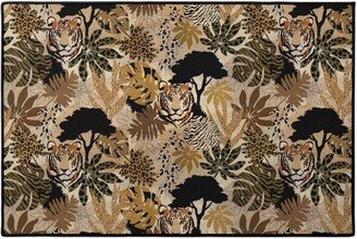 Door Mats: Safari Camouflage - Earthy Door Mat, Brown