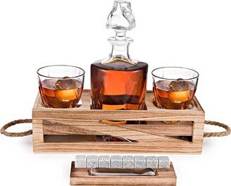 Whiskey Decanter Gift Set