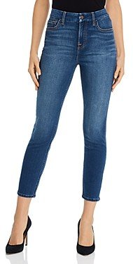 Jen 7 By 7 For All Jen 7 High Rise Ankle Skinny Jeans in Classic Medium Blue