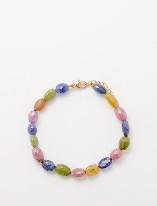 Arizona Candy Sapphire & 14kt Gold Bracelet