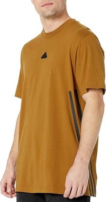 Future Icon 3-Stripes Tee (Bronze Strata) Men's Clothing