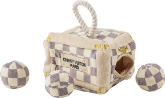 Checker Chewy Vuiton Trunk - Dog Activity House