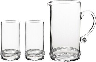 Dean Glass Pitcher & Highball Set