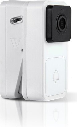 Wasserstein Vertical Adjustable Angle Mount and Wall Plate Compatible with Wyze Video Doorbell - 0Â° to 15Â° Adjustment