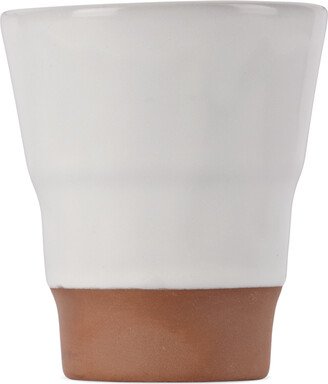 BKLYN CLAY SSENSE Exclusive White 2 Step Tumbler