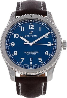 Watchfinder & Co. Breitling Preowned Navitimer 8 Leather Strap Watch, 41mm