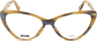 Cat-Eye Frame Glasses-DG