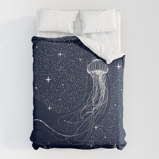 starry jellyfish Comforter