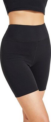 Luxe Sweats - The Bike Shorts (Black) Women's Shorts