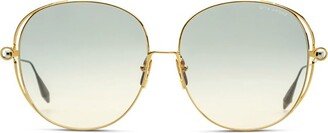 Round Frame Sunglasses-CB