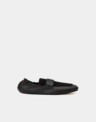 Nappa Leather Suede Packable Loafer