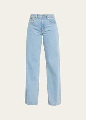 Mica Low-Rise Wide Relaxed Jeans