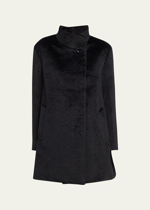 Short Wool Car Coat