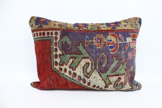 Home Decor Pillow, Kilim Pillows, Pillow Cover, Red Rug Cushion, Bolster Covers, Sofa 349