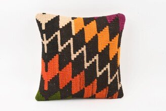 Turkish Kilim Pillow, Pillow Cover, Bohemian Decorative Throw Home Decor, Turkey Handmade Aztec