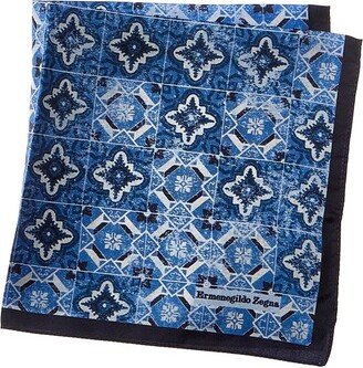 Silk Pocket Square-AG