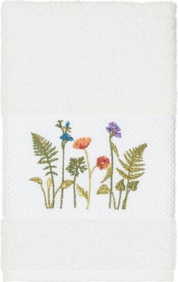 Linum Home Turkish Cotton Serenity Embellished Hand Towel