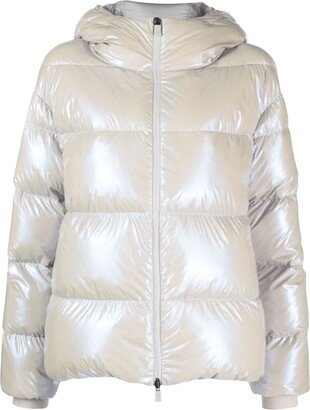 Padded Hooded Jacket-AW