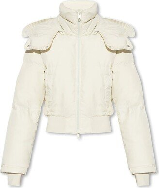 W-Peyt Cropped Down Jacket-AA