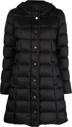 Button-Up Quilted Puffer Jacket