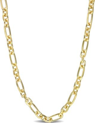 DELMAR Men's Figaro Link Chain Necklace