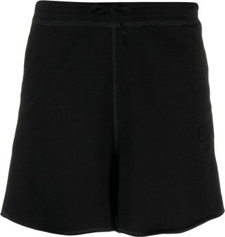 Drawstring organic cotton shorts