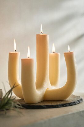 Sculptural 5 Wick Candle