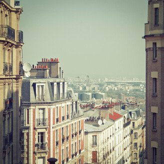 Paris Rooftops from Getty Images