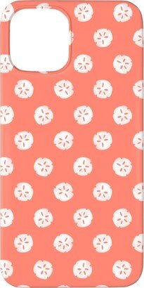 Custom Iphone Cases: Sand Dollars - Coral Phone Case, Silicone Liner Case, Matte, Iphone 11 Pro Max, Orange